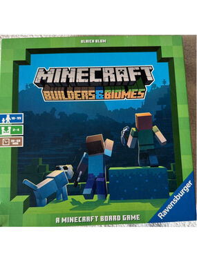 Ravensburger Minecraft Builders & Biomes Board Game